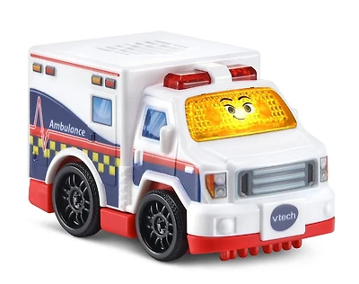 VTech® Go! Go! Smart Wheels® Careful Ambulance First Toy Car - English Version, 1-5 Years