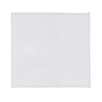Serviette à vaisselle FabStyles Broadway gaufré, lot de 6, coton filé à l'anneau, absorbant