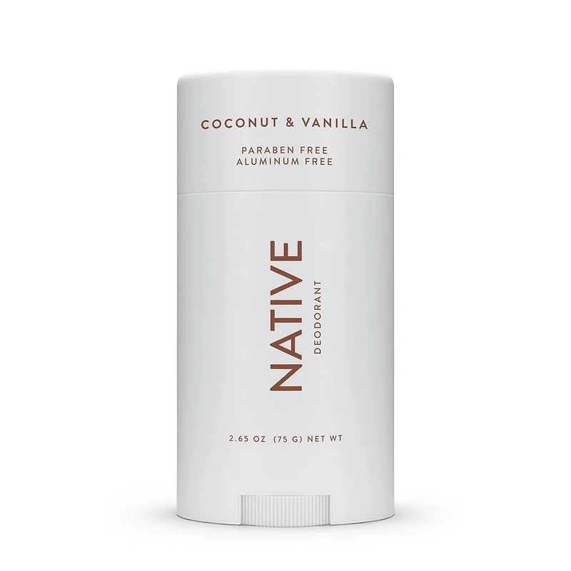 Native Natural Deodorant, Coconut & Vanilla, Aluminum Free