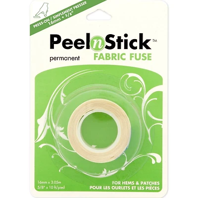 FABRIC FUSE Peel n Stick by HeatnBond, 16mm x 3m (5/8" x 10')