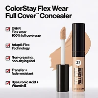 Revlon ColorStay Flex Wear Full Cover™ Concealer, 24HR wear, Non-creasing, 0.34 fl oz.