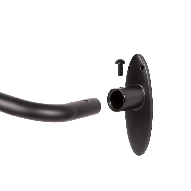 Tringle enveloppante Lunar Fast Fit à installation facile et occultation complète 1/2 po (1,27 cm), Aongueur réglable En plusieurs couleurs