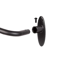 Tringle enveloppante Lunar Fast Fit à installation facile et occultation complète 1/2 po (1,27 cm), Aongueur réglable En plusieurs couleurs