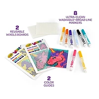 Trousse Crayola Wixels, Licornes D’art pixélisées