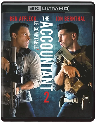 The Accountant 2 (4K Ultra HD), starring Ben Affleck and Jon Bernthal [2025]