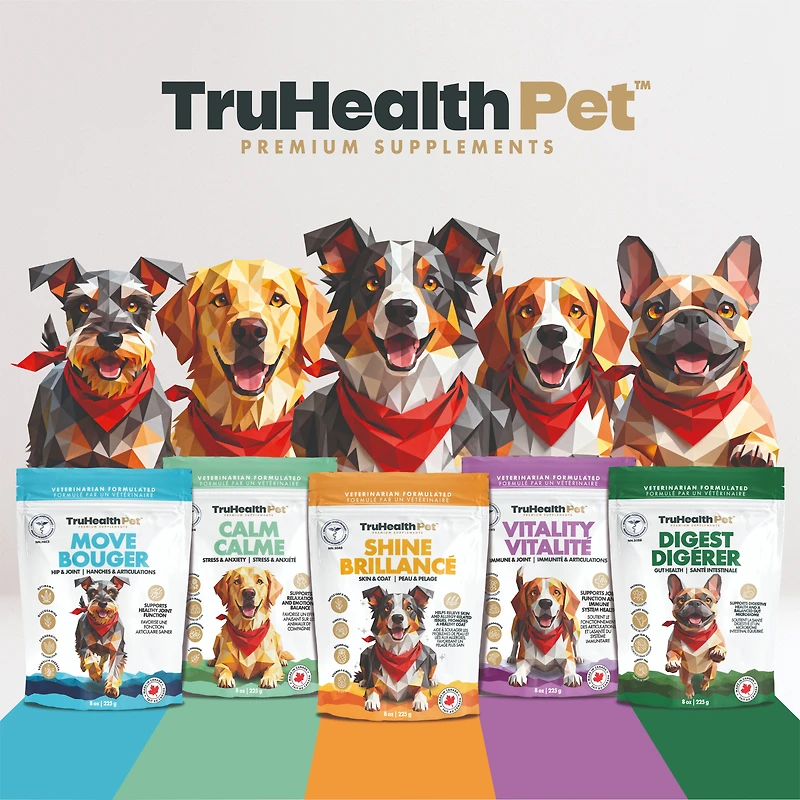 TruHealth Pet Calm Supplement, Stress and Anxiety Relief Soft-Chews for Dogs, 90 Count Bag, 8 oz.