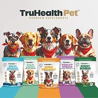 TruHealth Pet Calm Supplement, Stress and Anxiety Relief Soft-Chews for Dogs, 90 Count Bag, 8 oz.