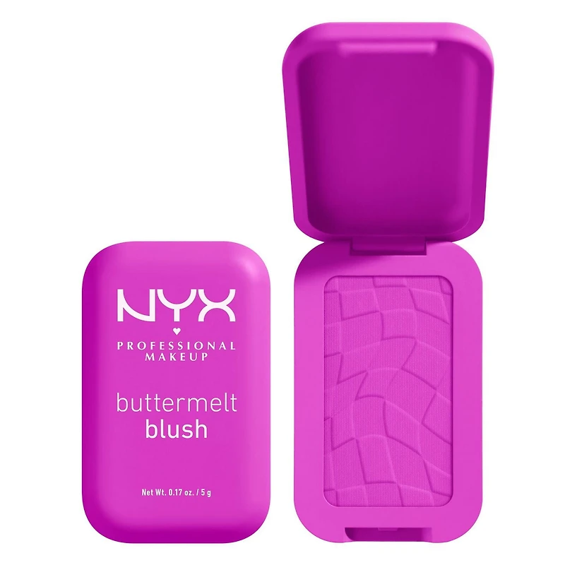 NYX Professional Makeup Fard à joues Buttermelt Fard à joues ultrapigmenté
