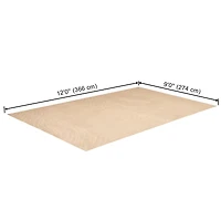 Tapis Somos Lavable A la Machine Contemporain/Moderne pour Salon, Chambre, Salle Manger, Entrée, Couloir et Plus Encore.