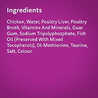 Whiskas Perfect Portions Nourriture pour chat au poulet 75g