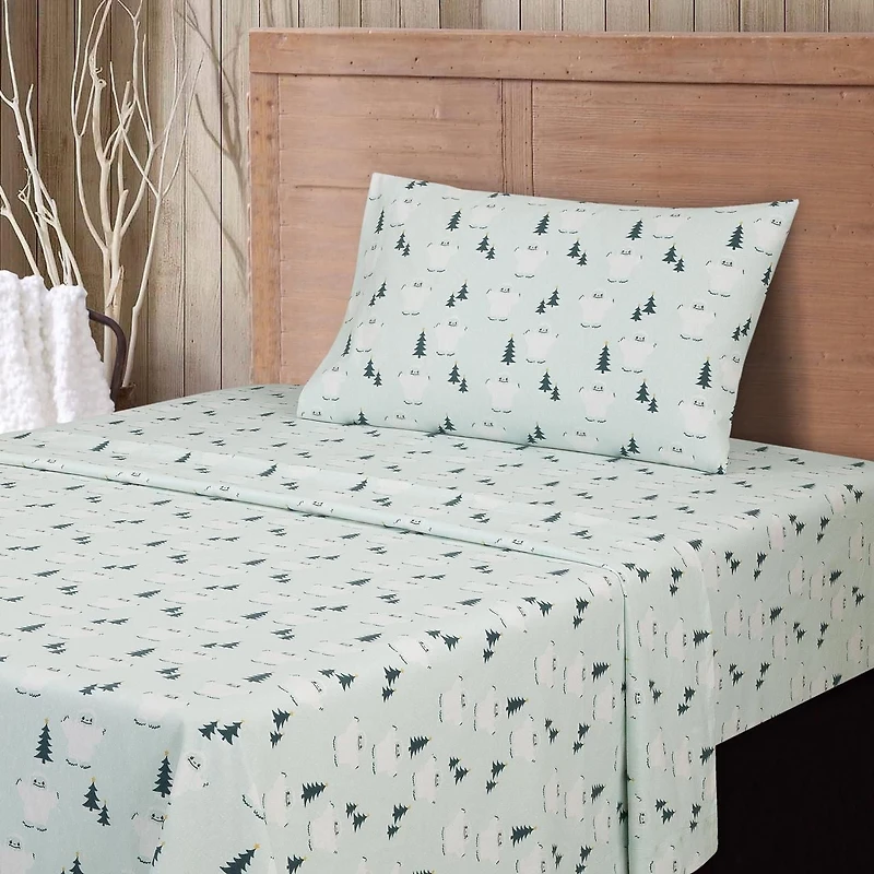 Holiday Flannel Sheet Set