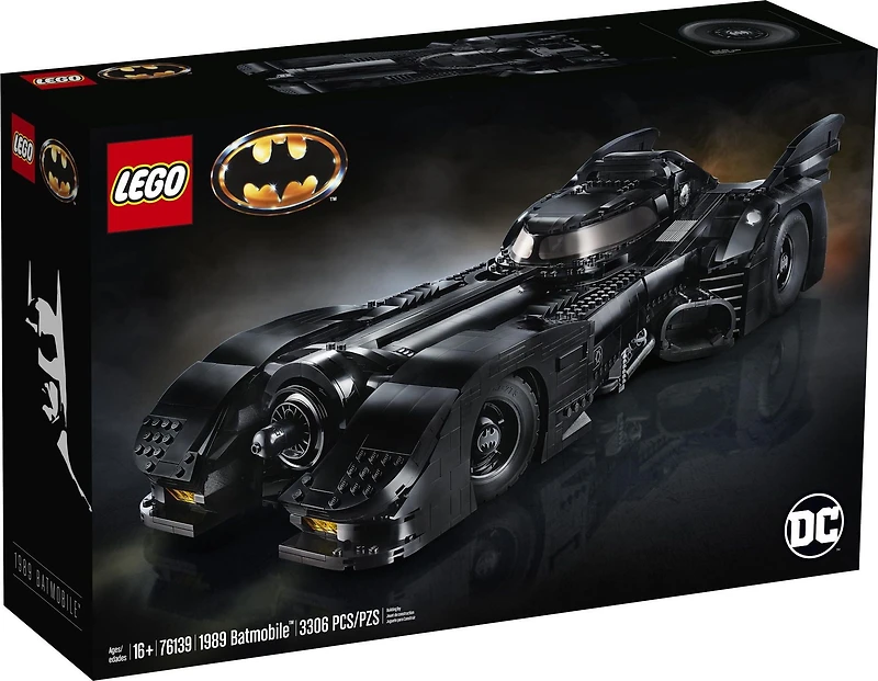 LEGO DC Batman 1989 Batmobile 76139 Ensemble de construction (3,306 Piece)