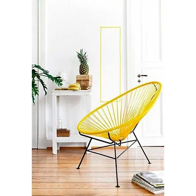 ACAPULCO CHAIR Wire Chair-JAUNE