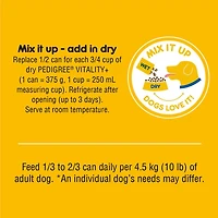 PEDIGREE Chopped Chicken and Rice & Beef Adult Wet Dog Food, 24x375g