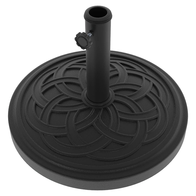 Socle de parasol en résine hometrends Résine anti-intempéries