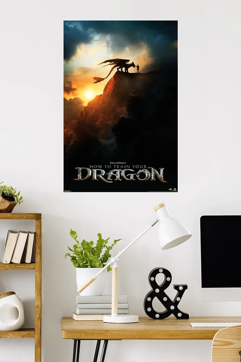 How To Train Your Dragon (2025) - Teaser One Sheet Wall Poster, 22.375" x 34"