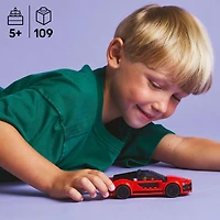 LEGO City Red Sports Car Toy - Building Toy for Kids, Boys and Girls, Ages 5+ - Educational Gift for Birthdays and Holidays - Includes Driver Minifigure and Other Accessories - 60448, Includes 109 Pieces, Ages 5+