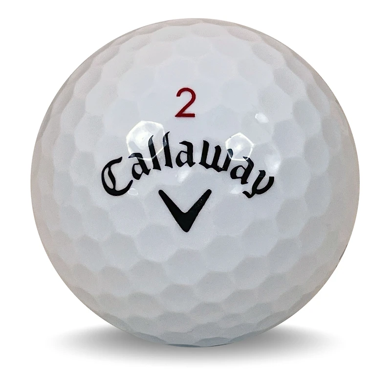 Mulligan - 48 Callaway Chrome Soft 5A Recycled Used Golf Balls, White