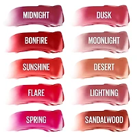 Maybelline New York Green Edition - Maquillage pour lèvres Fards à lèvres crémeux, enrichi à l'huile de mangue, Midnight, 1.7 g