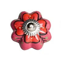 KNOB-IT VINTAGE HANDPAINTED CERAMIC KNOBS (8 Pack) K000001