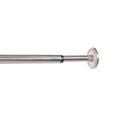 Mainstays 28"-48" Tension Rod, 1/2 in. Diameter, In Brushed Nickel