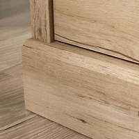 Sauder La Collection Aspen Post Commode 6 Tiroirs en Finition Prime Oak