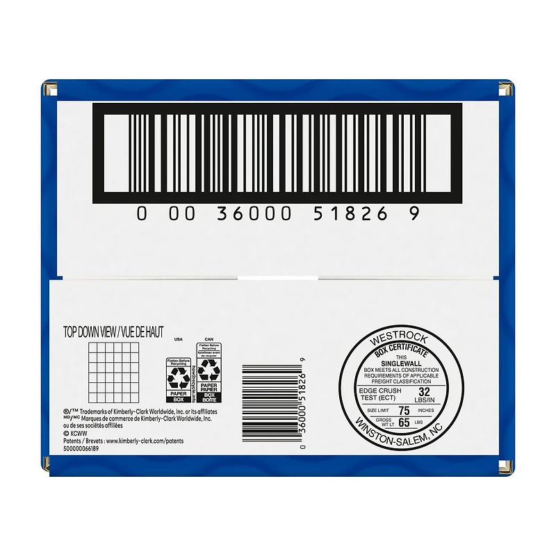 Cottonelle Paquet Rabattable de Lingettes Humides Jetables 336 Unites