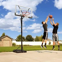 LIFETIME Adjustable Basketball Hoop with 48 Inch Polycarbonate Backboard