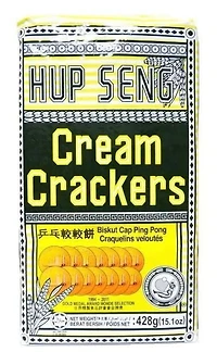 Craquelins veloutés de Hup Seng
