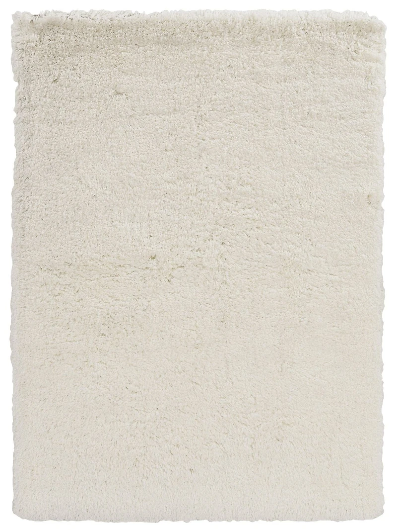 Tapis Shaggy Pastel blanc de 8 pi. x 10 pi.