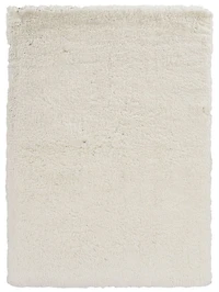 Tapis Shaggy Pastel blanc de 8 pi. x 10 pi.