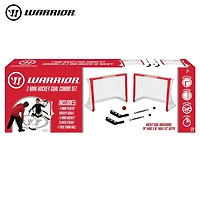Ensemble de 2 mini objectif de hockey de Warrior