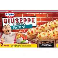 Dr. Oetker Giuseppe Pizzeria Panini Bruschetta, 250 g