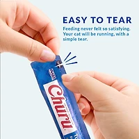 INABA Churu Cat Treats, Purée crémeuse léchée sans grain avec vitamine E - Boîte de variétés de poulet 10 tubes (5 x poulet et 5 x poulet avec fromage) 140g