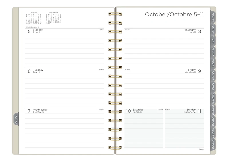 Mead® Greyson SM W/M Planner, 2027