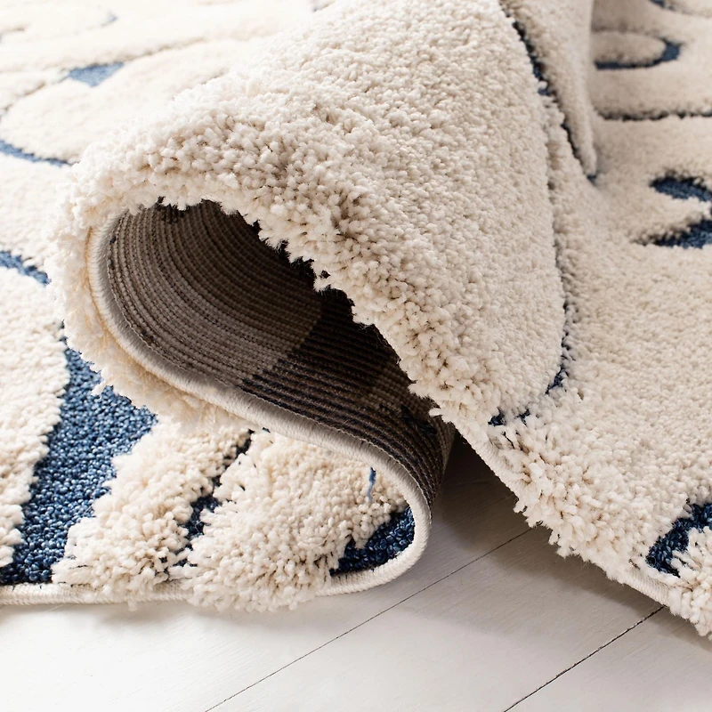 SAFAVIEH Florida Douglas Tapis Vignes Florales Shag