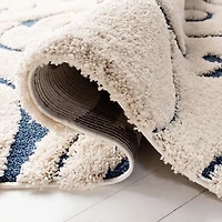 SAFAVIEH Florida Douglas Tapis Vignes Florales Shag