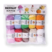 Bernat® Maker minis™ #5 Bulky Fil, Classique 17.65/500g - Paquet de 10 - 50g chacun