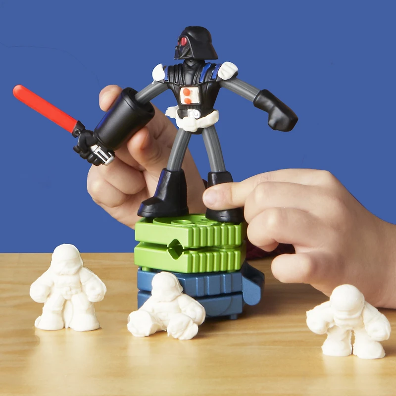 Play-Doh Star Wars Squish & Slice Lightsabers 4 Inch Action Figure Set