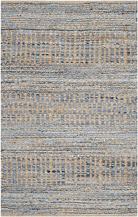SAFAVIEH Cape Cod Gladwyn Braided Striped Jute Area Rug
