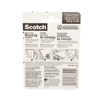 Scotch® Removable Mounting Squares 108-SML-ESF, 0.5 in (1.27 cm)