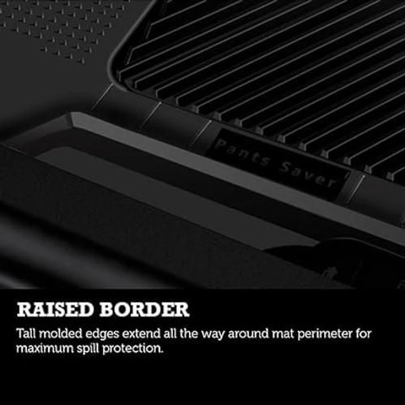 PantsSaver Custom Fit Car Floor Mats for Nissan NV200 2013-2021 All Weather Protection (Black)