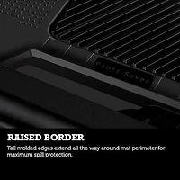 PantsSaver Custom Fit Car Floor Mats for Nissan NV200 2013-2021 All Weather Protection (Black)