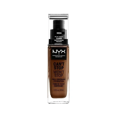 NYX Professional Makeup Can't Stop Won't Stop Fond de teint couvrance Totale
