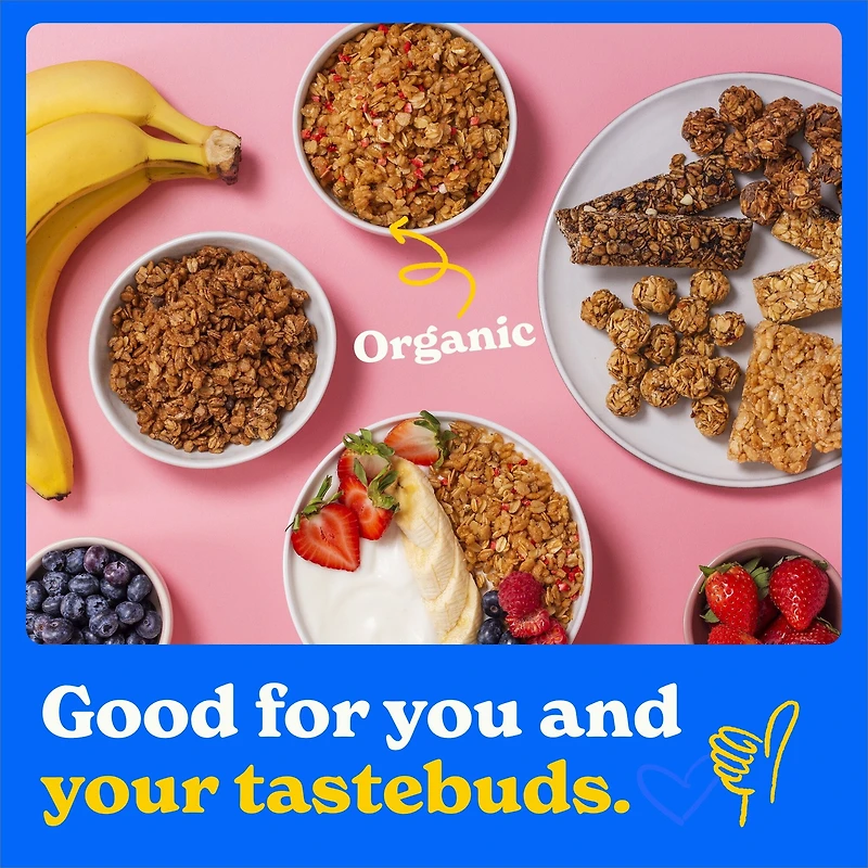 MadeGood Granola léger croustillant Fraise Sachet de 284 g 284 g