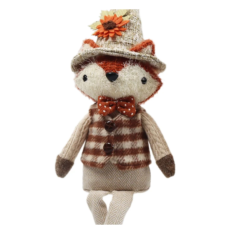 Fox Sitter - Boy, Harvest Décor
