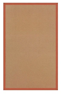 Athena Cork & Burnt Orange 4' x 6' Accent Rug