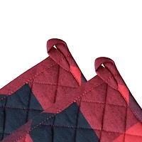 Fabstyles Buffalo Check Cotton Terry Pot holder Set of 2