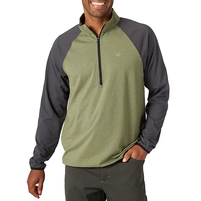 Wrangler Men's Outdoor Half Zip Pullover