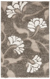 SAFAVIEH Florida Teodor Floral Shag Area Rug